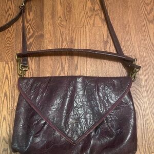 Matt & Nat Deep Burgundy Crossbody Bag